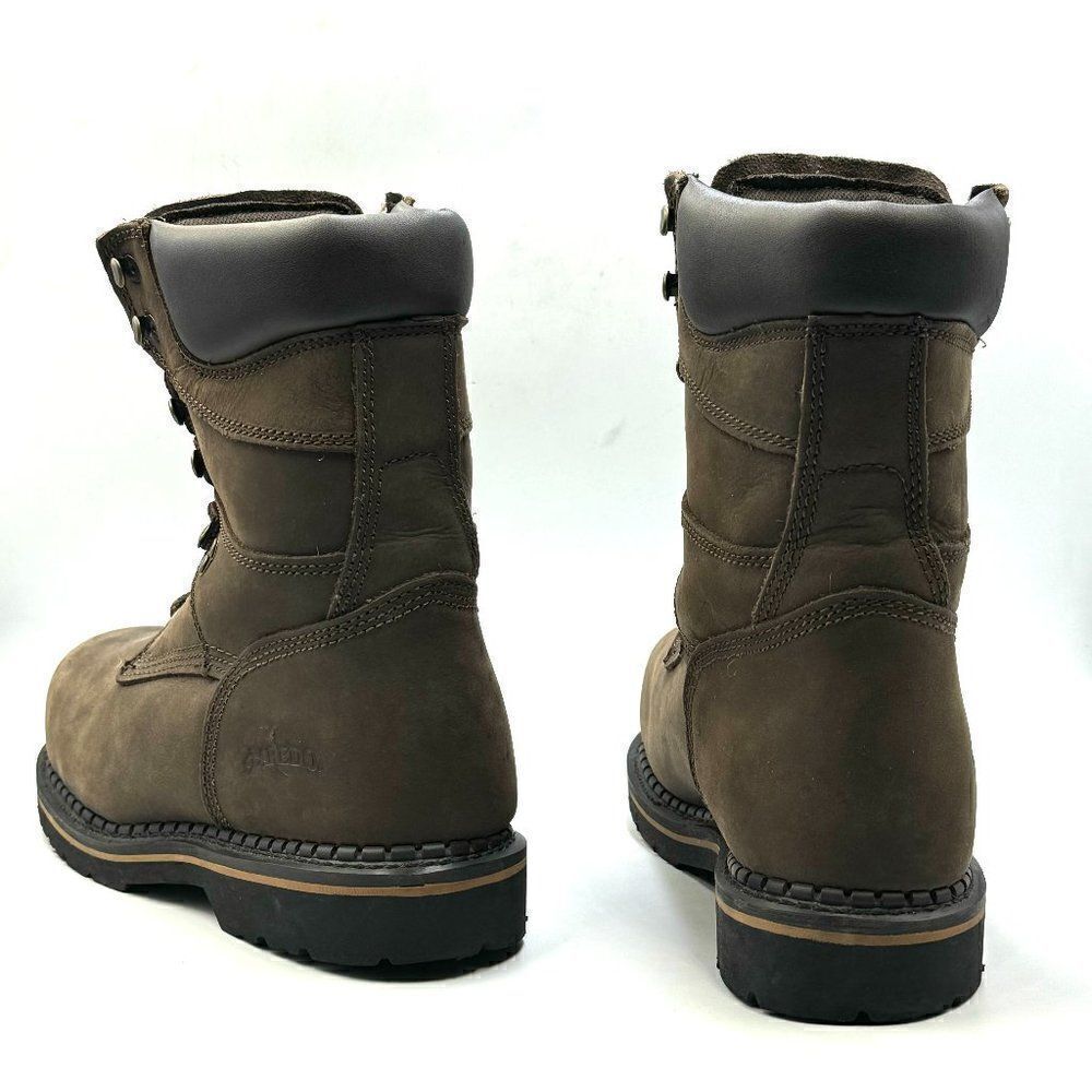 Laredo Chain-Steel Toe Safety Work Boots - Picture 7 of 14